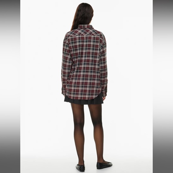 SUNDAY BEST PLAID TOP - Picture 4 of 8